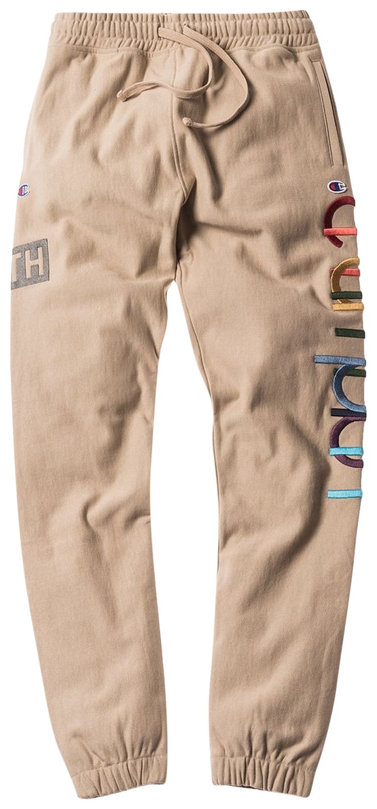 Kith x Champion Double Logo Sweatpant Sand