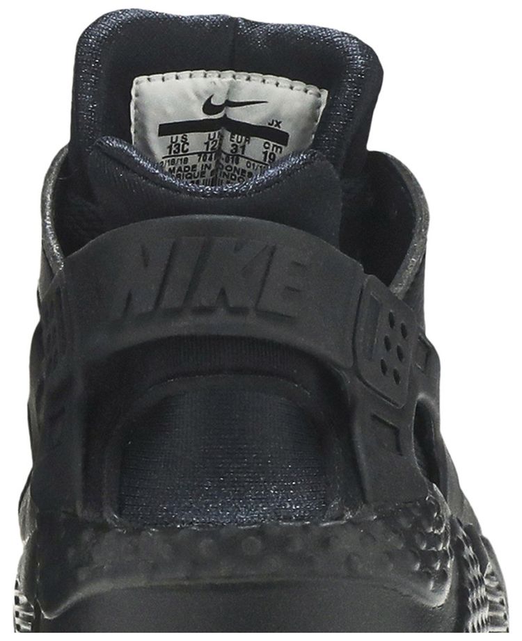 Nike Huarache Run PS Triple Black