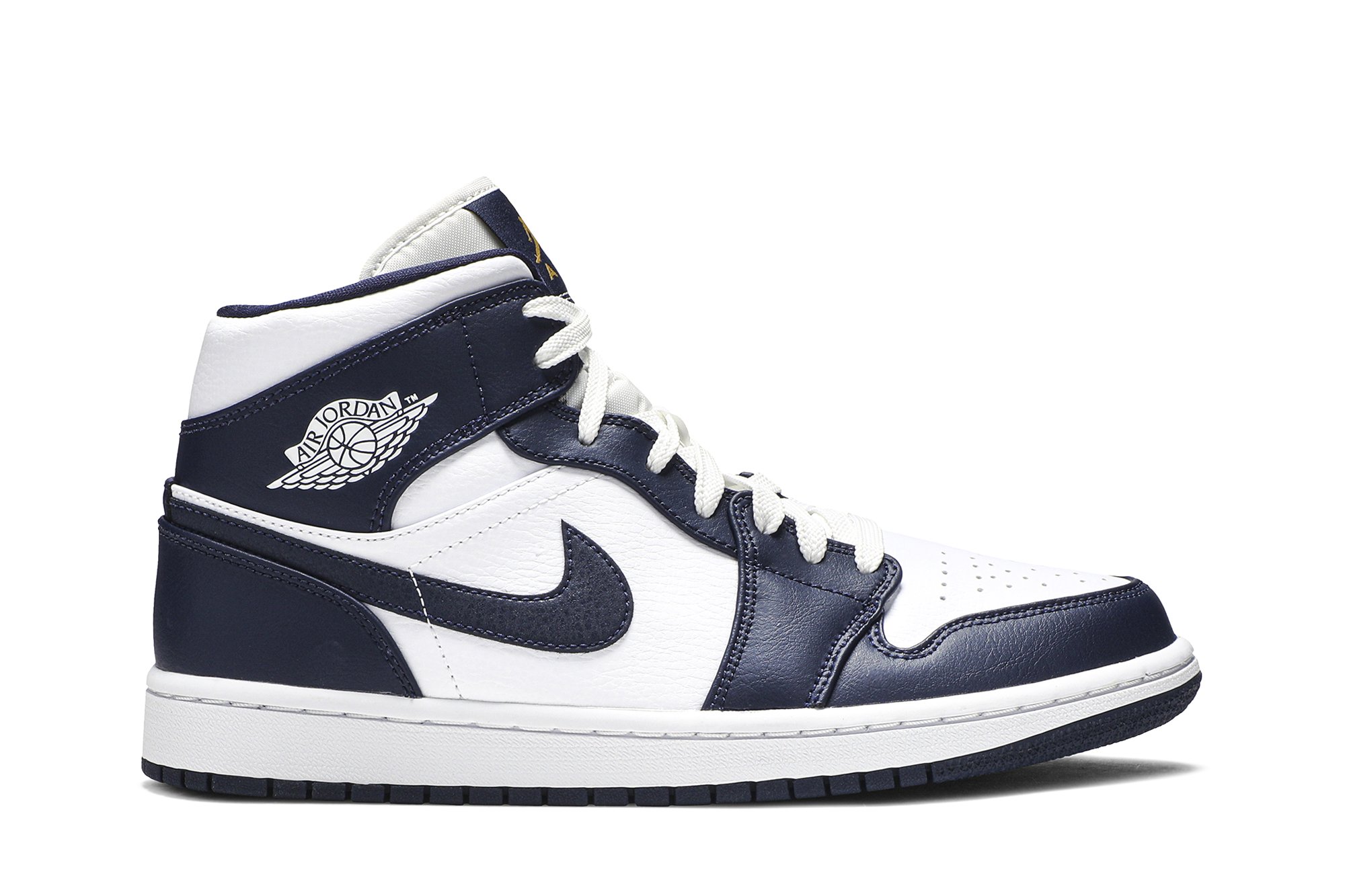 Buy Air Jordan 1 Mid 'Obsidian' - 554724 174 | GOAT