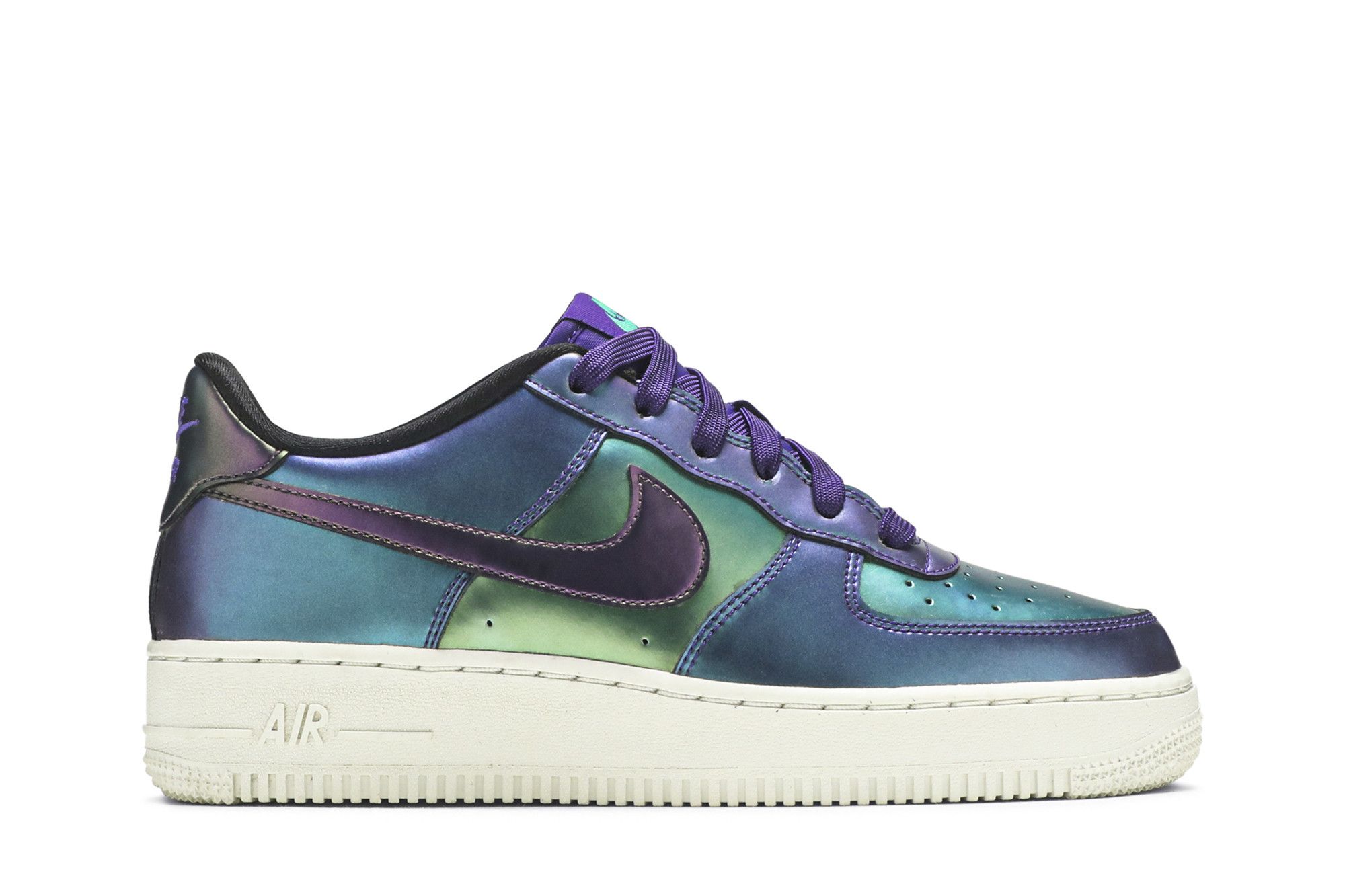Nike purple green shop