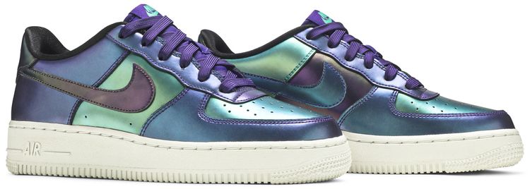 Nike Air Force 1 Low LV8 GS Purple Neptune Green