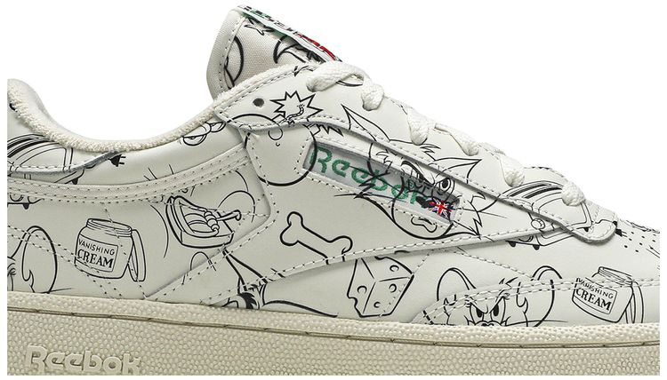 Tom  Jerry x Reebok Club C Sketch