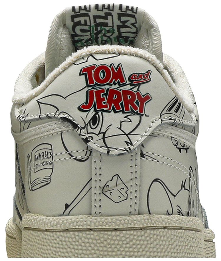 Tom  Jerry x Reebok Club C Sketch