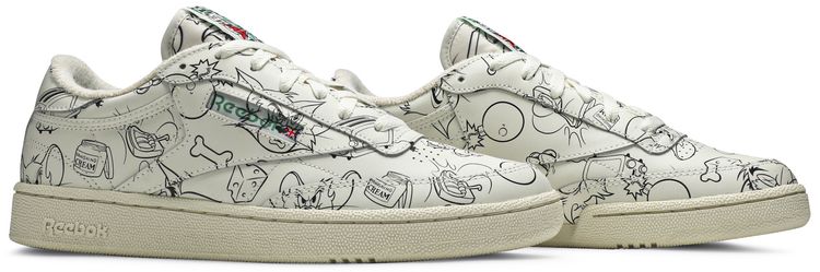 Tom  Jerry x Reebok Club C Sketch