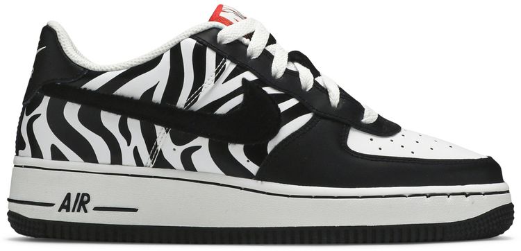 Nike Air Force 1 Low GS Zebra Print