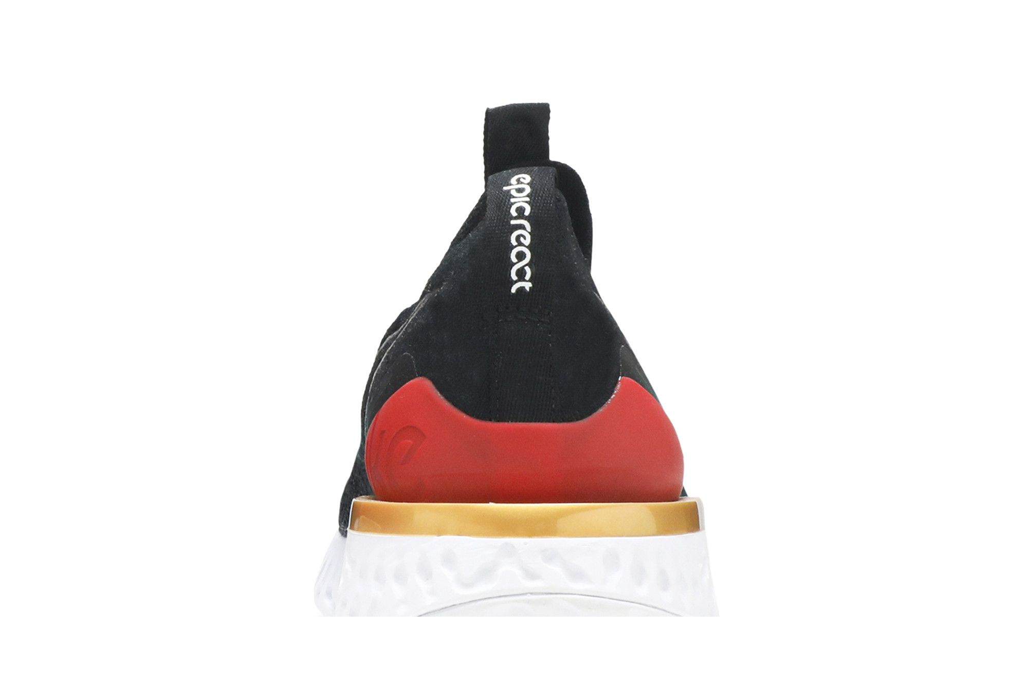 Buy Wmns Epic Phantom React Flyknit Black University Red BV0415 004 GOAT SA
