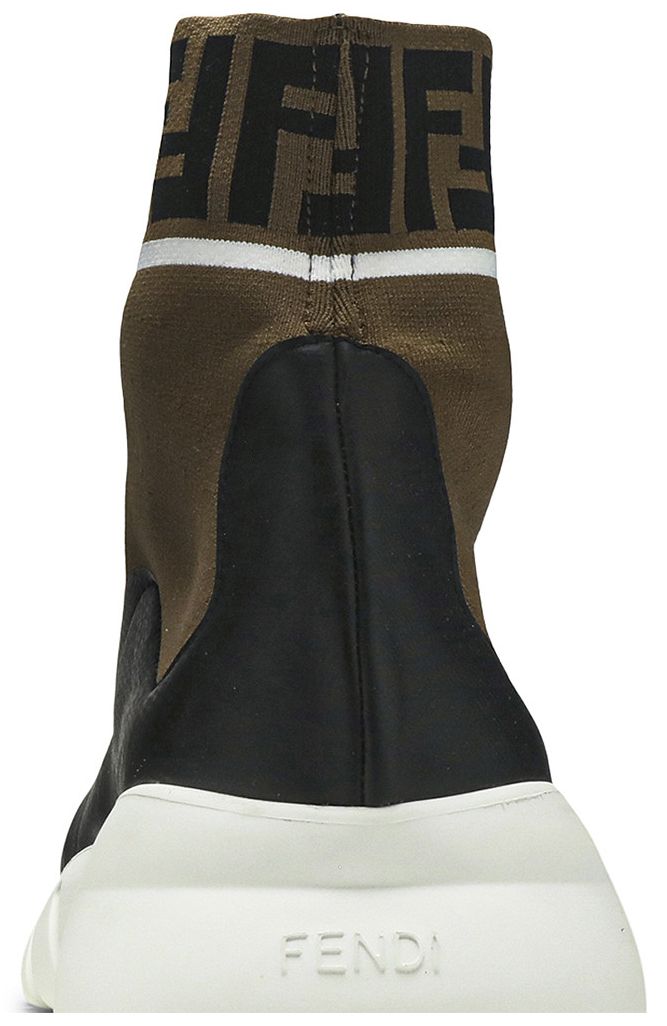 Fendi Tech Fabric High Forever Fendi   Brown