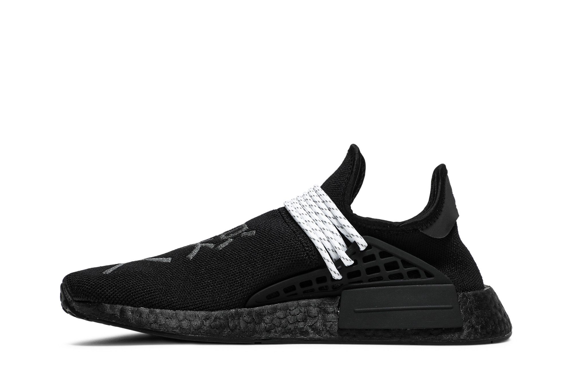 Human race shoes black and white outlet