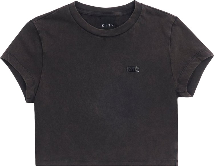 Kith Women Mulberry Washed Tee 'Black'