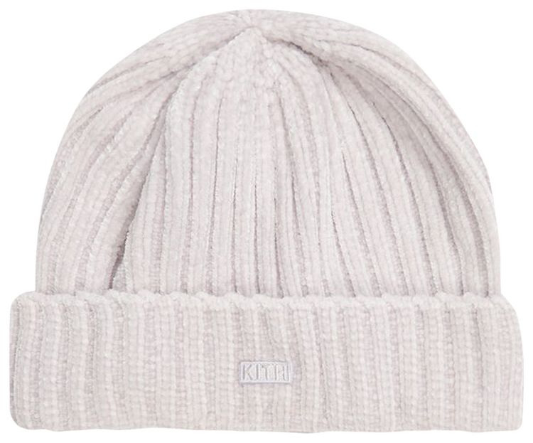 Kith Women Jasmine Chenille Beanie Light Grey