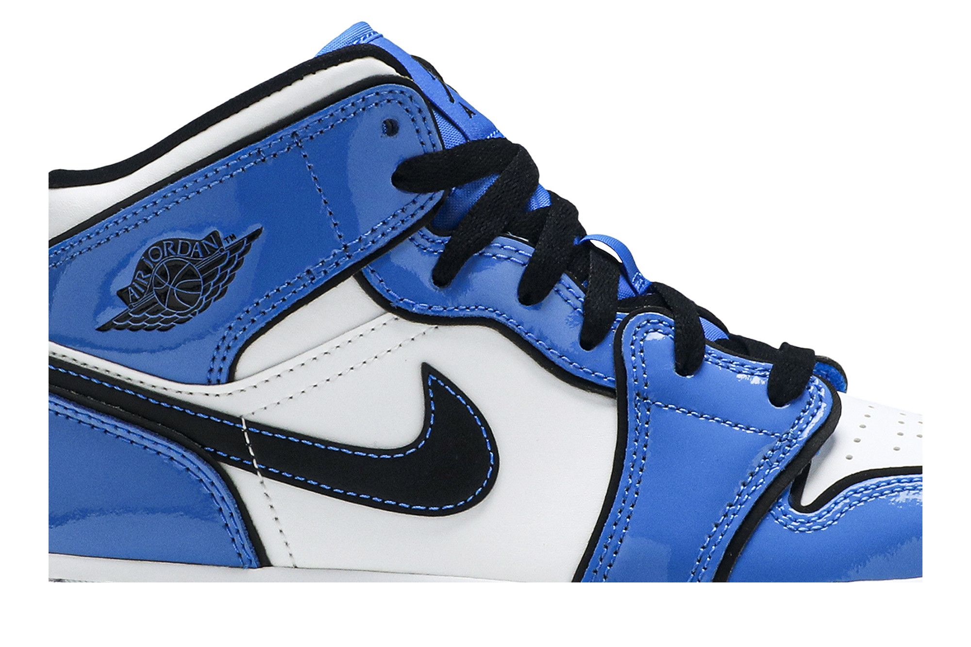 Buy Air Jordan 1 Mid SE GS 'Signal Blue' - BQ6931 402 | GOAT