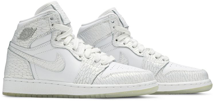 Air Jordan 1 Retro High Premium GS Frost White