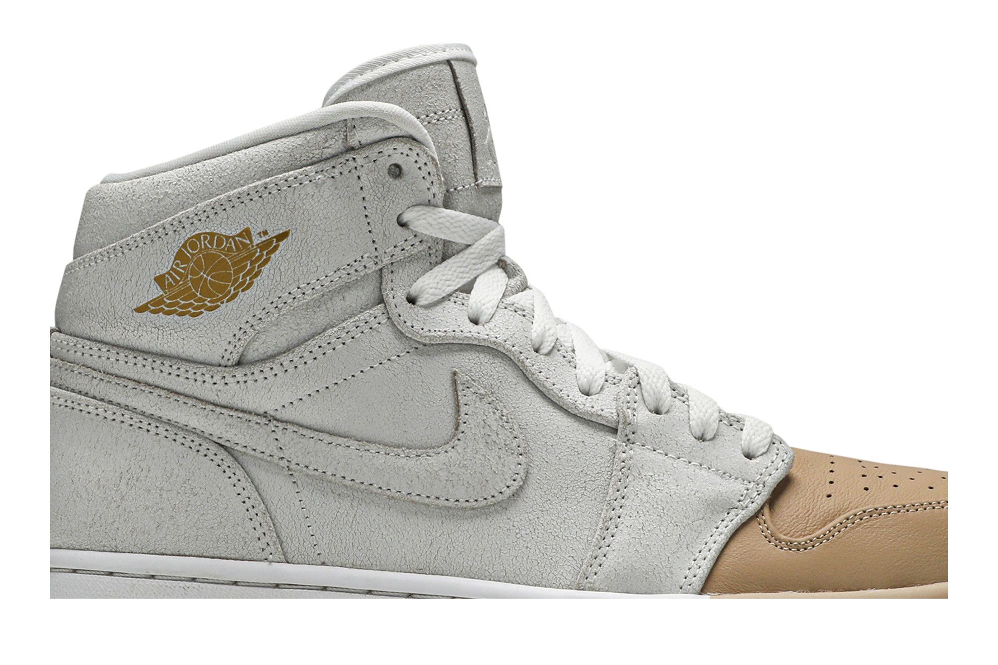 Achetez des Wmns Air Jordan 1 Retro High Premium Dipped Toe White AH7389 107 GOAT FR