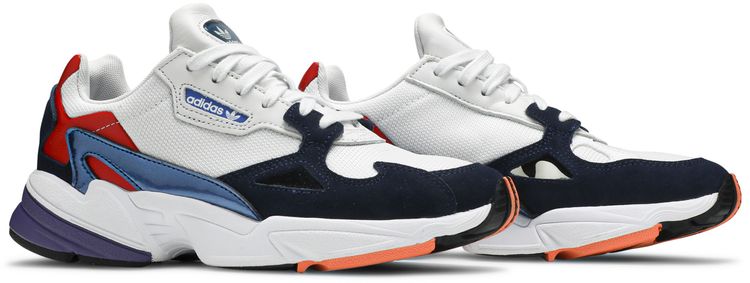 Adidas Wmns Falcon Crystal White Navy