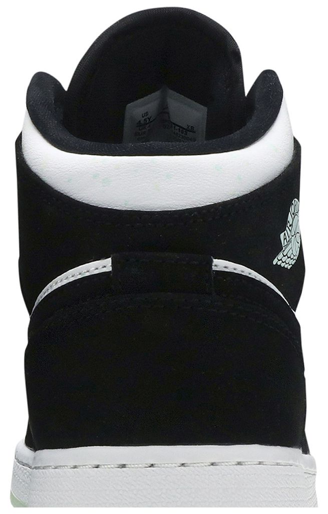 Air Jordan 1 Mid SE GS Glow in the Dark Panda