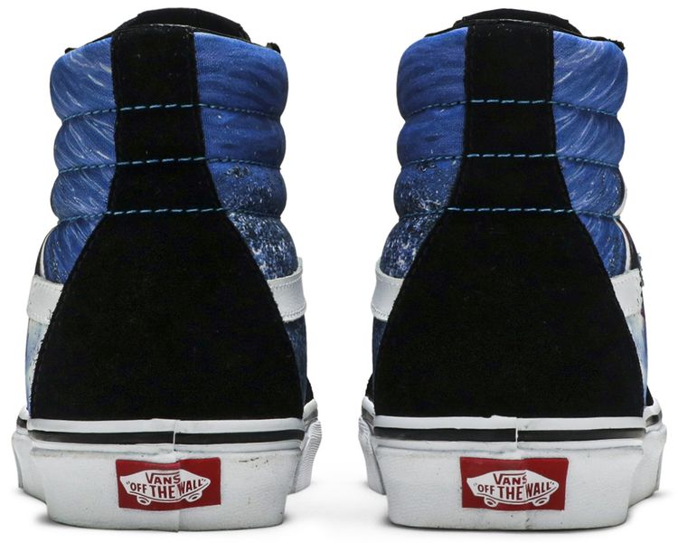 Shark Week x Vans Sk8 Hi Black Blue
