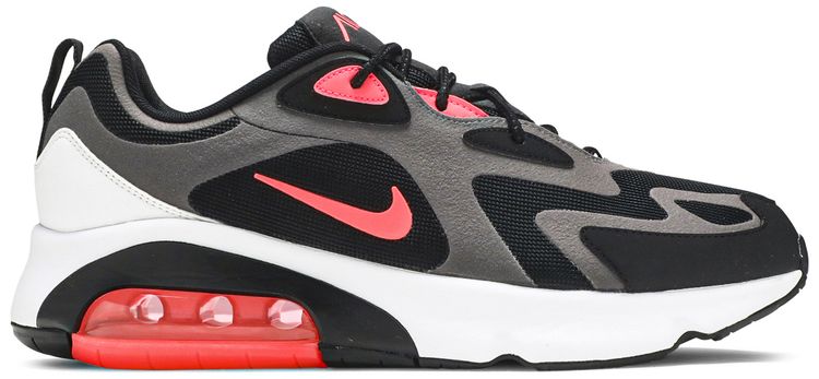 Nike Air Max 200 Thunder Grey Hot Punch