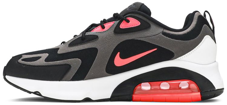Nike Air Max 200 Thunder Grey Hot Punch