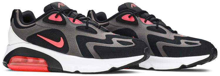 Nike Air Max 200 Thunder Grey Hot Punch