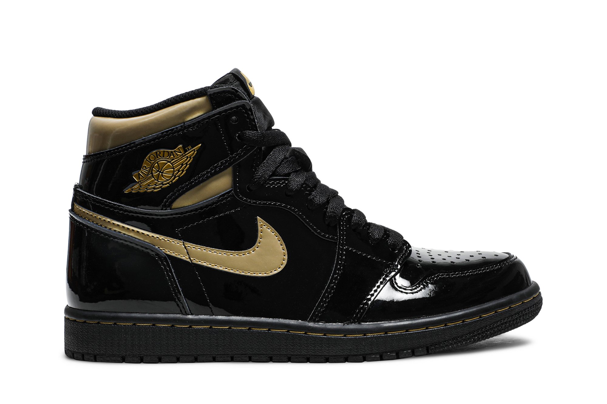 Buy Air Jordan 1 Retro High OG 'Black Metallic Gold' - 555088 032 | GOAT