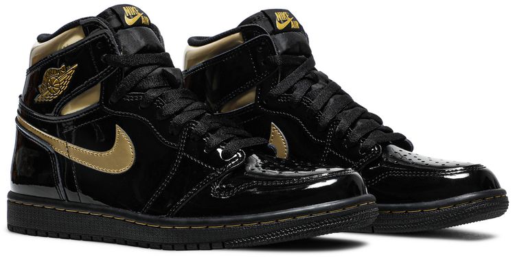 Air Jordan 1 Retro High OG Black Metallic Gold