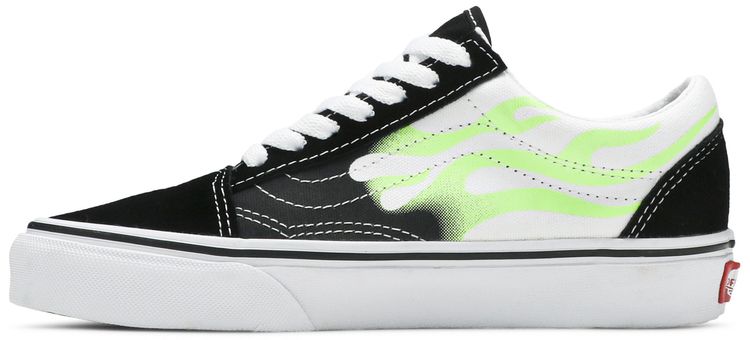 Vans Old Skool Flame Black White