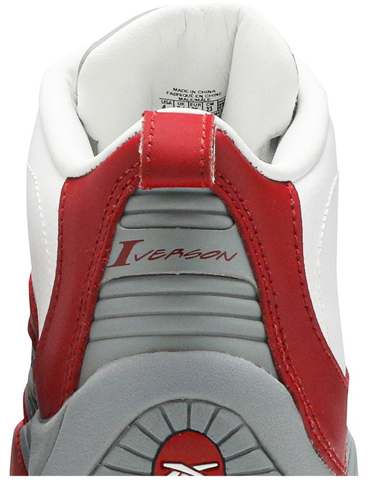 Reebok Answer 4 J White Red
