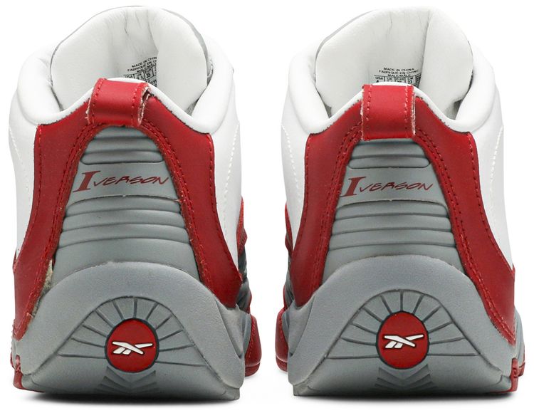 Reebok Answer 4 J White Red