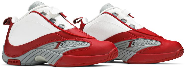 Reebok Answer 4 J White Red