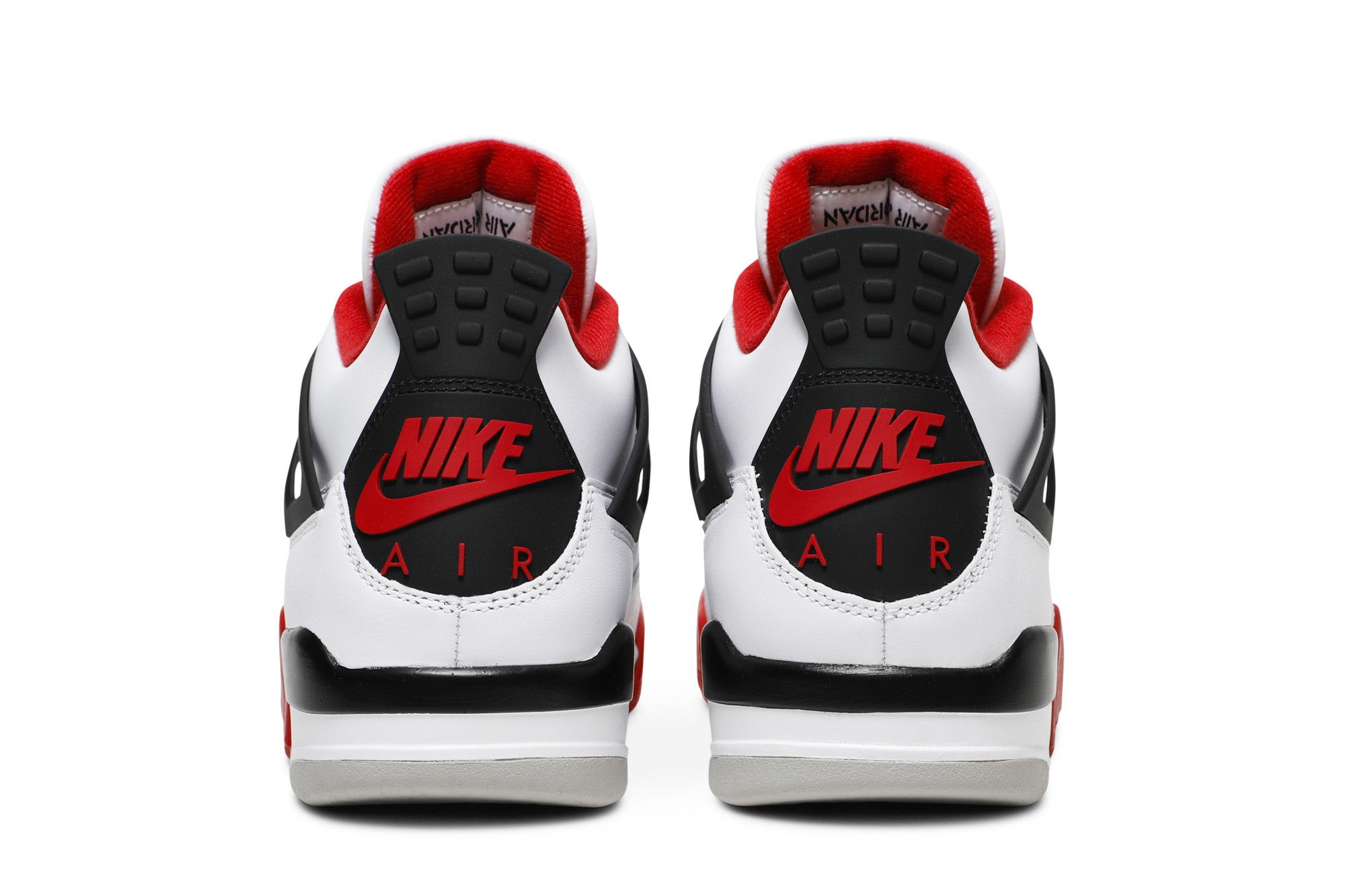 Fire red 4 jordan sale