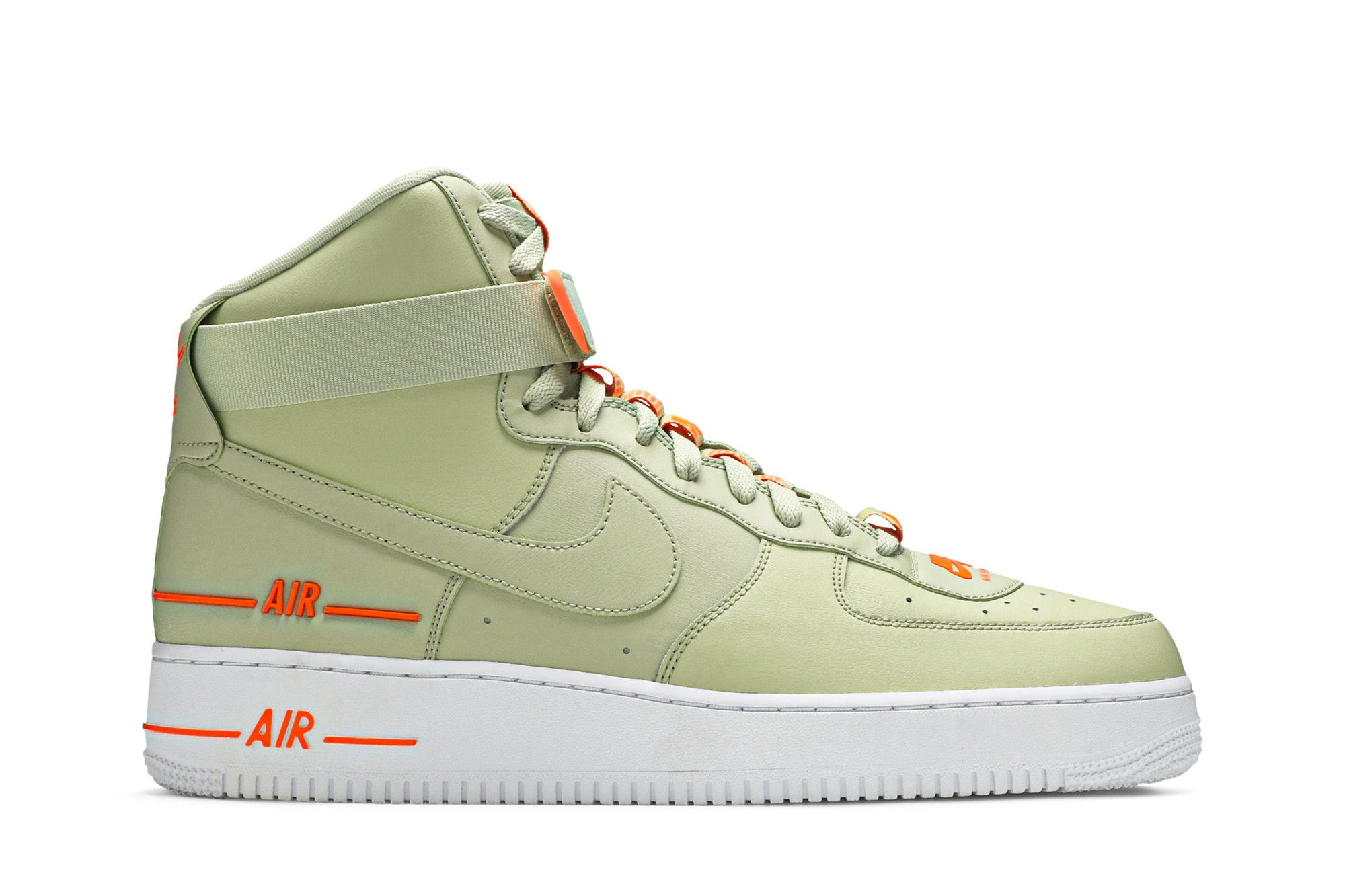 Nike air force 1 high top olive green hotsell