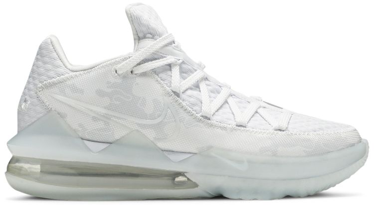 Nike LeBron 17 Low EP White Camo
