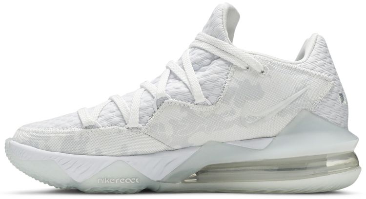 Nike LeBron 17 Low EP White Camo