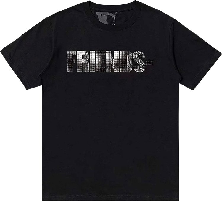 Vlone x Swavorski Friends T-Shirt 'Black'