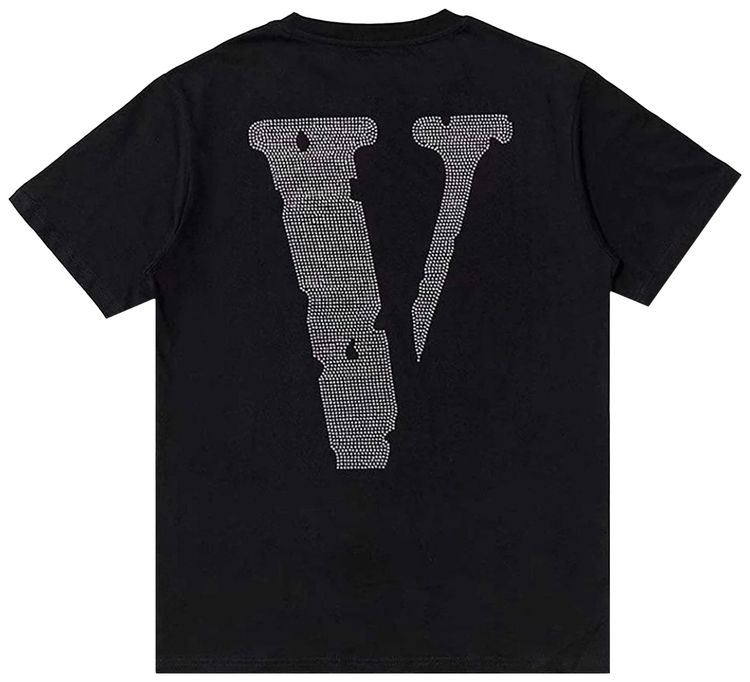 Vlone x Swavorski Friends T Shirt Black