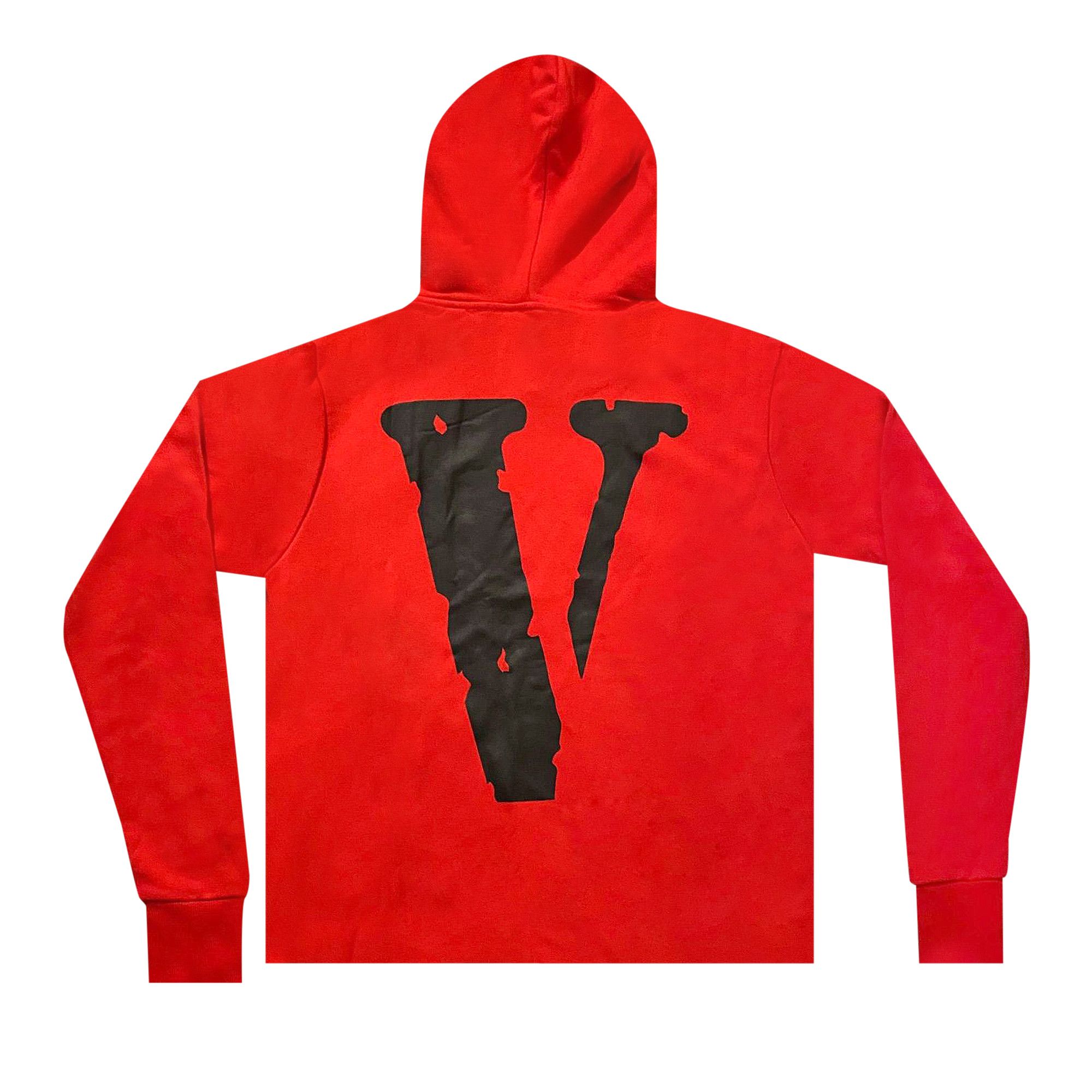 Size l Vlone Friends Hoodie Red Black