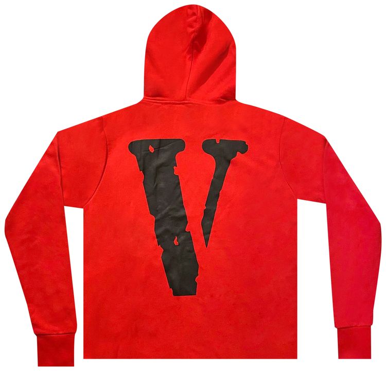 Vlone Friends Hoodie RedBlack