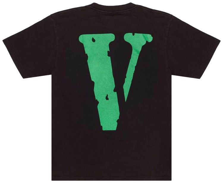 Vlone Friends T Shirt BlackGreen