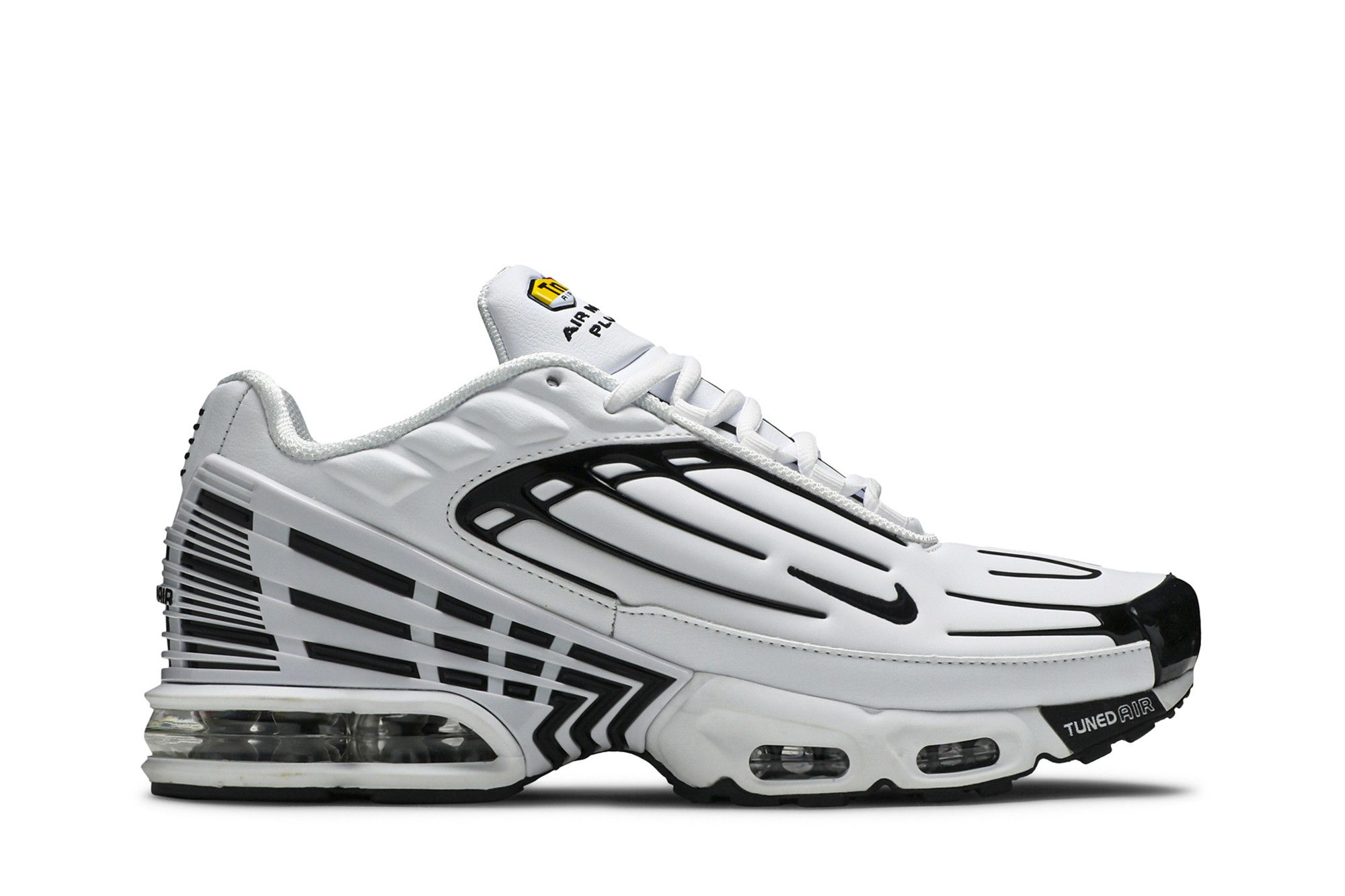 Air max plus white leather online