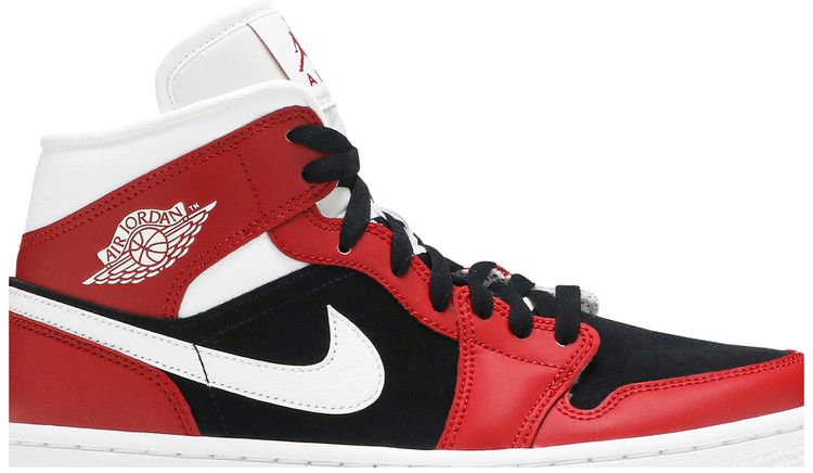 Wmns Air Jordan 1 Mid Gym Red Black