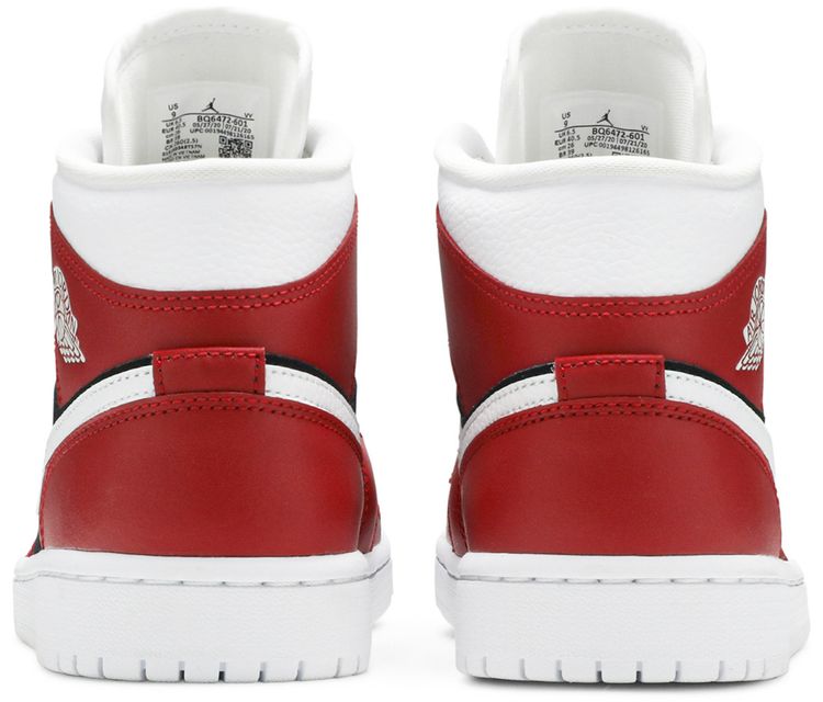 Wmns Air Jordan 1 Mid Gym Red Black