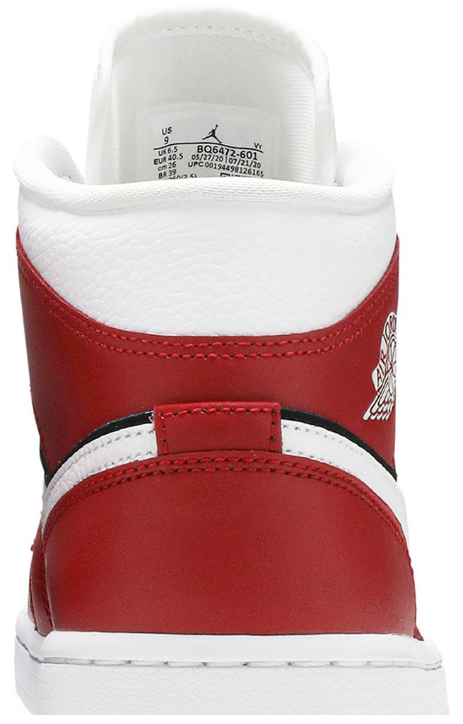 Wmns Air Jordan 1 Mid Gym Red Black