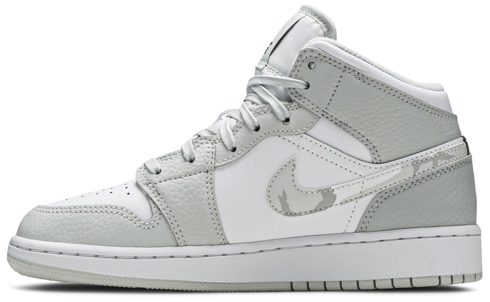 jordan1 mid grey camo