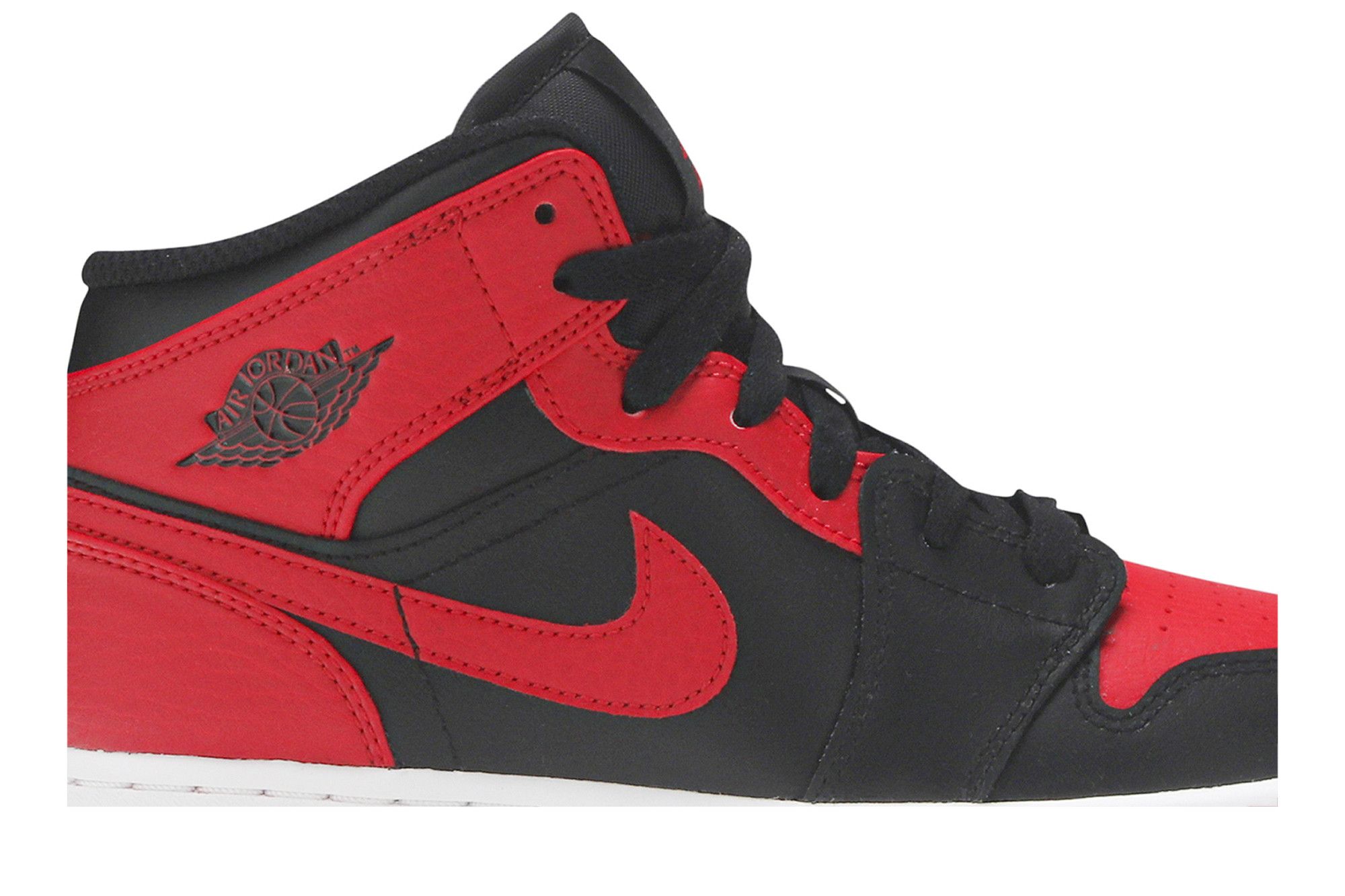 Buy Air Jordan 1 Mid GS Banned 554725 074 GOAT