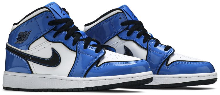 Air Jordan 1 Mid SE GS Signal Blue