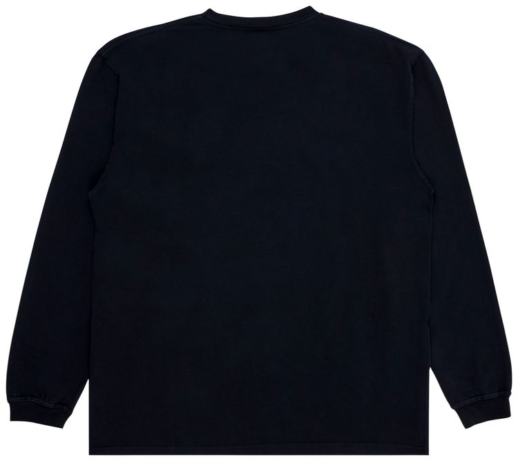 Pleasures Discovery Heavyweight Long Sleeve T Shirt Black