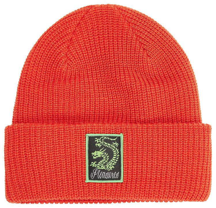 Pleasures Dragon Beanie Rust