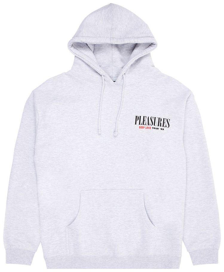 Pleasures Deep Love Hoodie Heather Grey