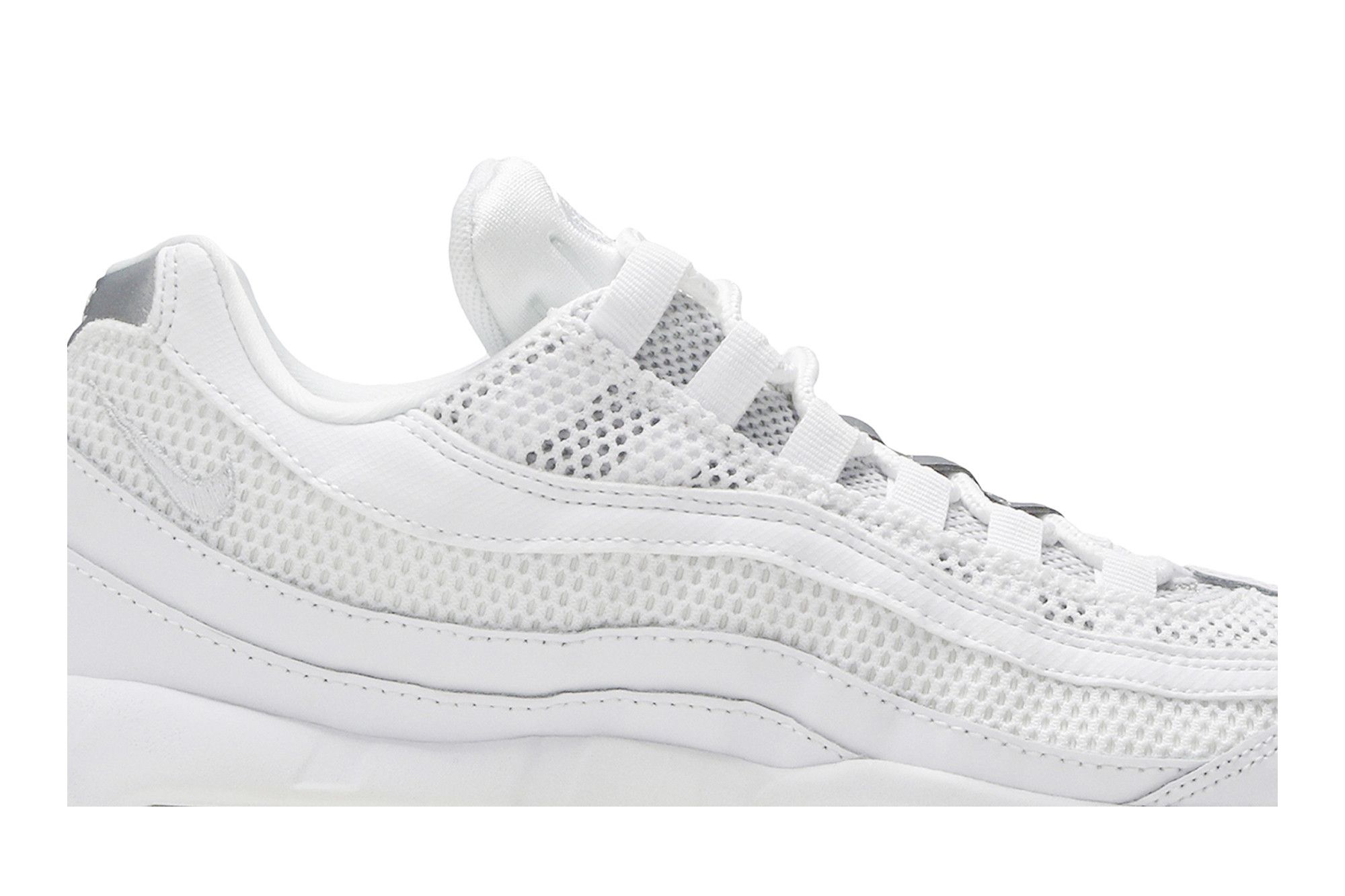 Nike air max 95 white reflective online