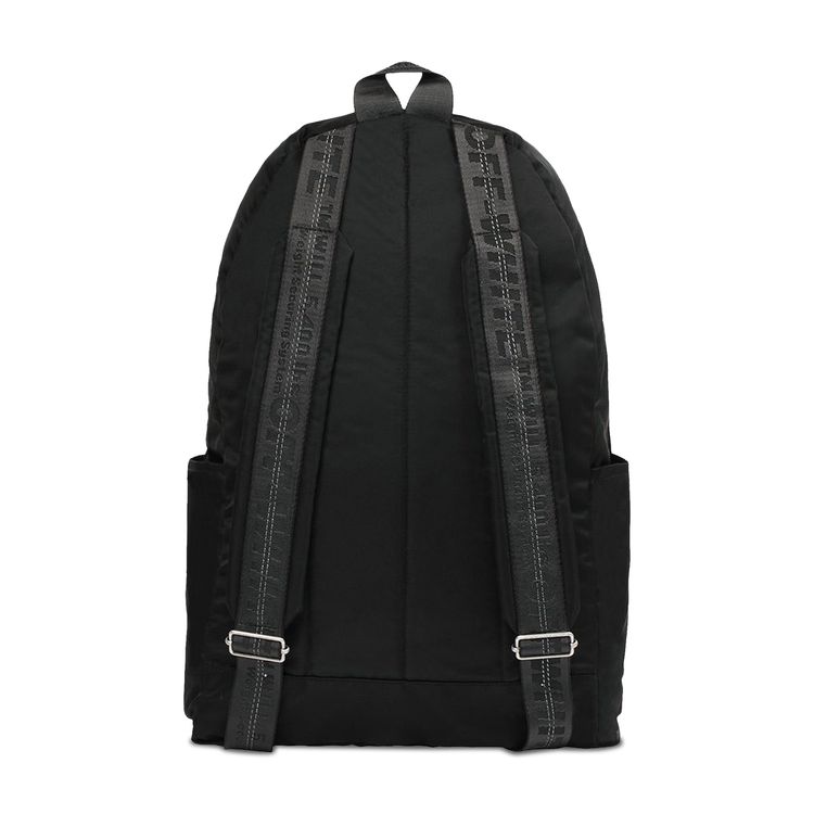 Off White Airport Tape Backpack Black
